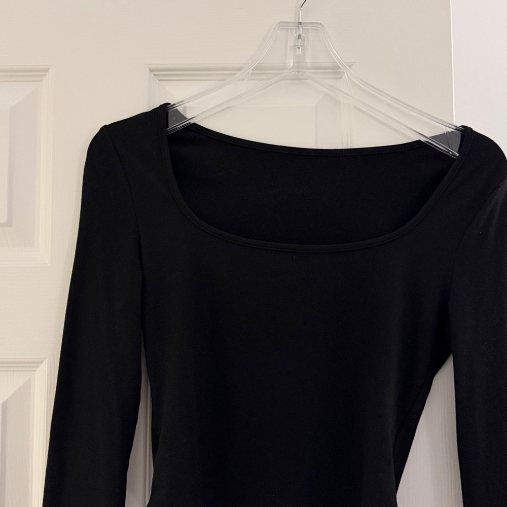 Black Long Sleeve bodysuit